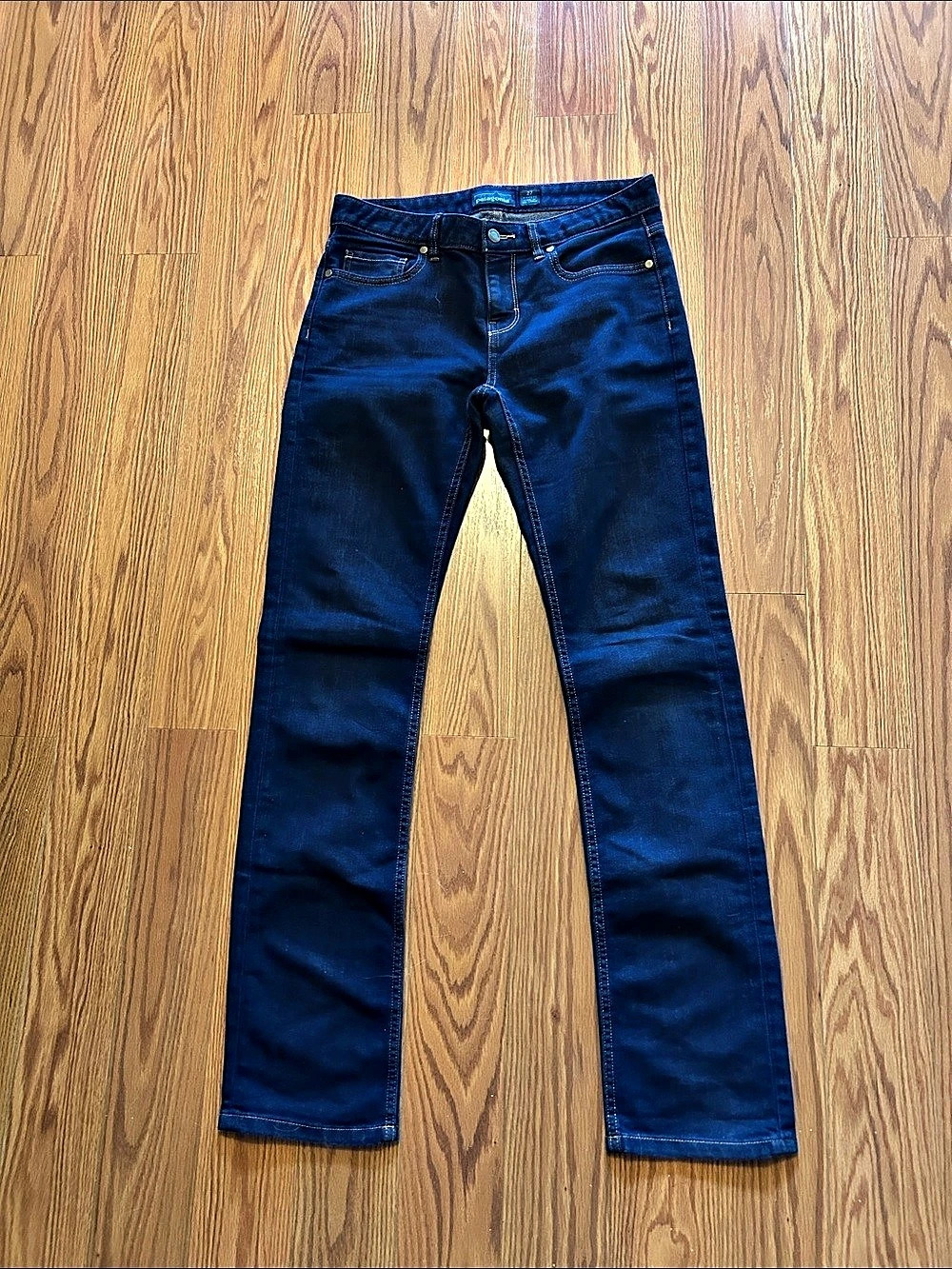 Patagonia Women's Straight Jeans Straight Leg Jeans Blue Waist 27 (4)